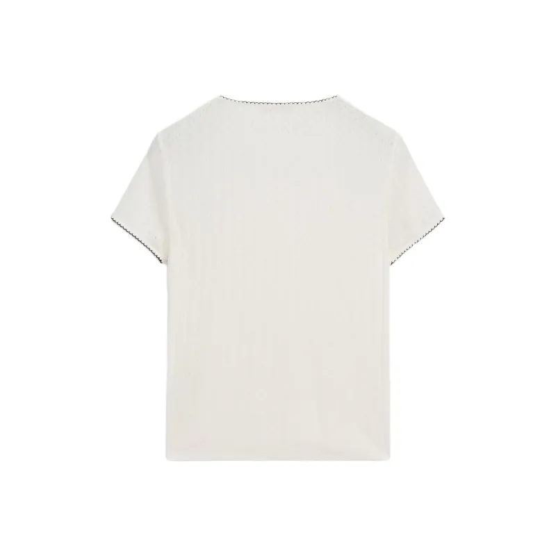 Massimo Dutti T Shirt Women's White-1