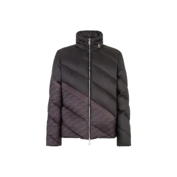 FENDI FF print Puff Jacket