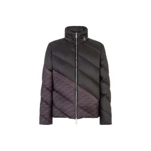 FENDI FF print Puff Jacket