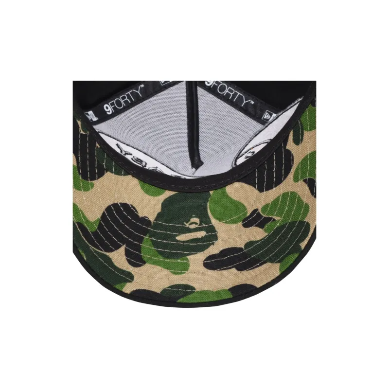 A BATHING APE x NEW ERA Cotton Baseball Caps Unisex-3