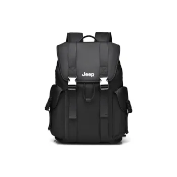 Jeep Oxford Backpack Regular Unisex Black/Gray