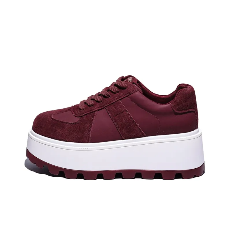 Junjali Lightweight Height Increasing Low Top Casual Shoes Women's-3