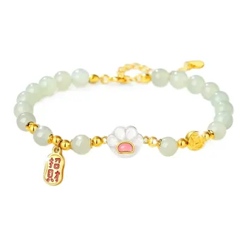 Hurry That Year Bracelets Green Jade Women's
