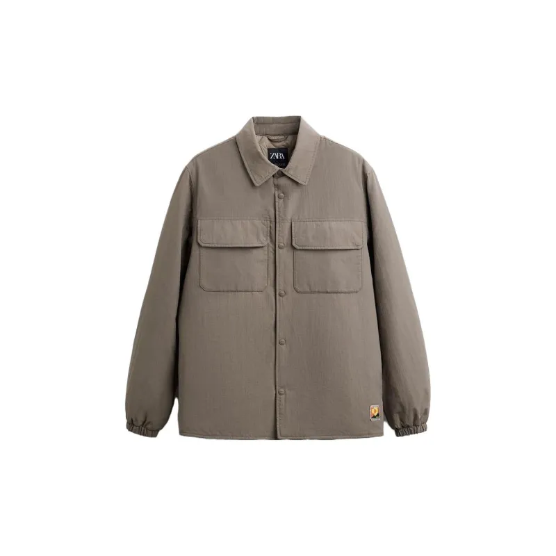 ZARA Jackets Men Tan-0