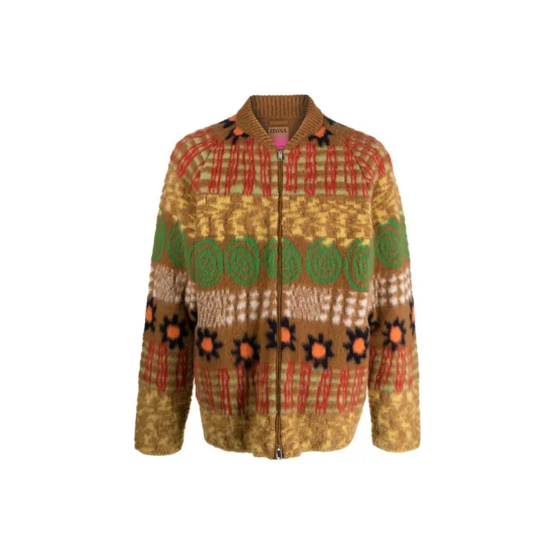 Zegna x THE ELDER STATESMAN Jackets Coats Men's Multicolor-0