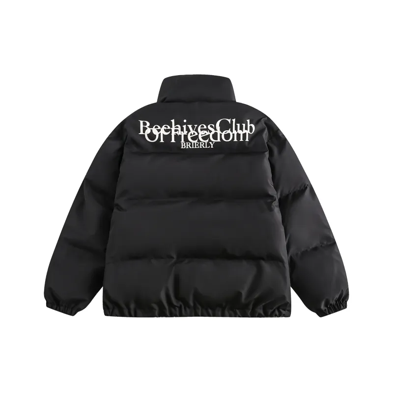 BEEHIVES Puffer Jackets Unisex-10