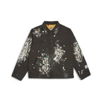 Gallery Dept. Montecito Paint Splatter-Printed Zipped Jacket