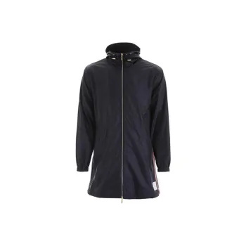 THOM BROWNE Parka Coats Men Blue