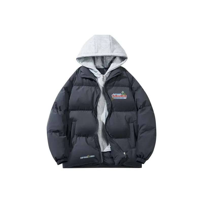 VniVerseVClub Puffer Jacket Coat Unisex-7