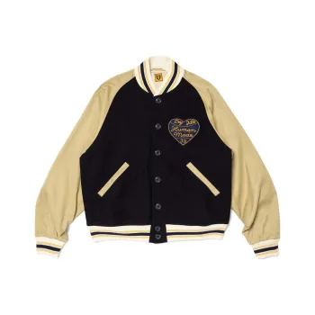 HUMAN MADE Embroidered logo Cotton Jacket