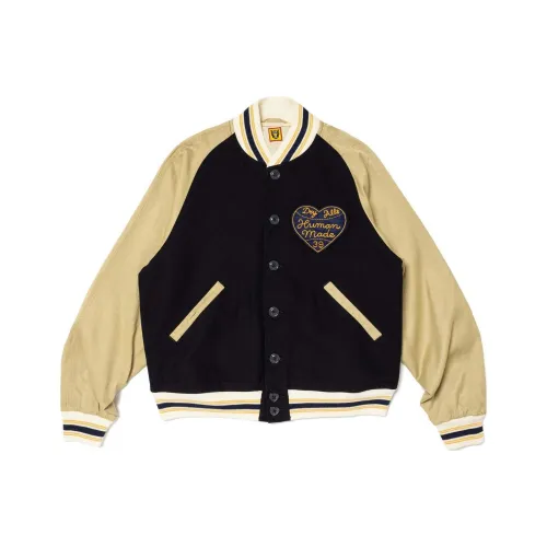 HUMAN MADE Embroidered logo Cotton Jacket