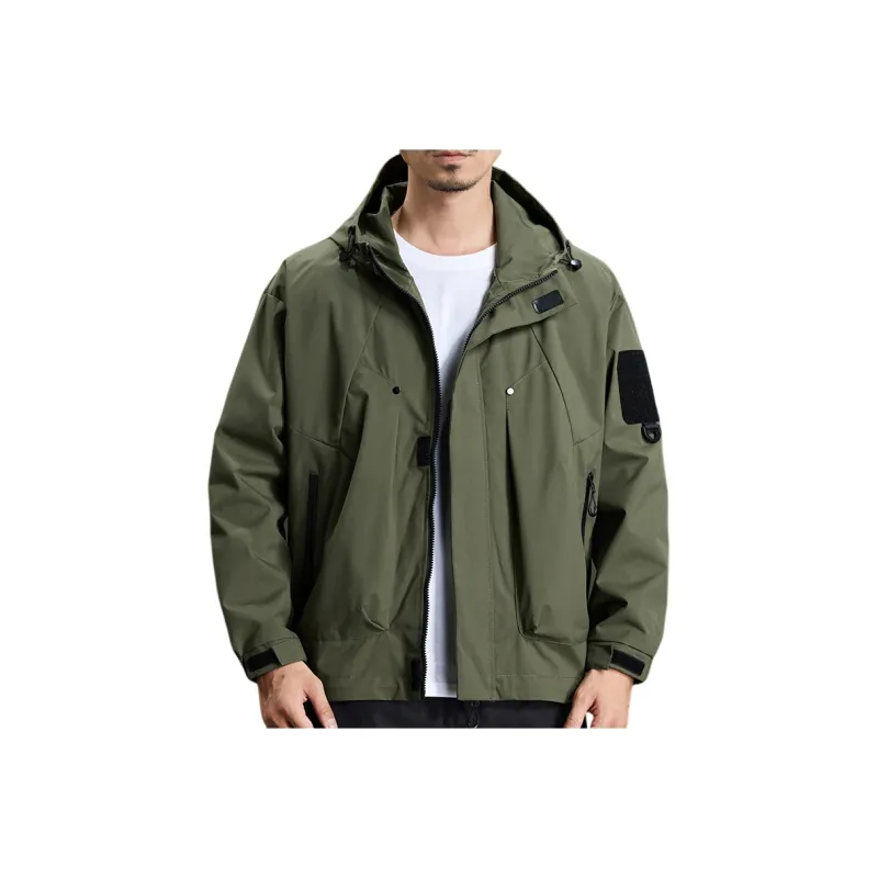 【dme】 Water Resistant Windproof Quick Drying Cold Resistant Windbreaker Jacket Unisex-7