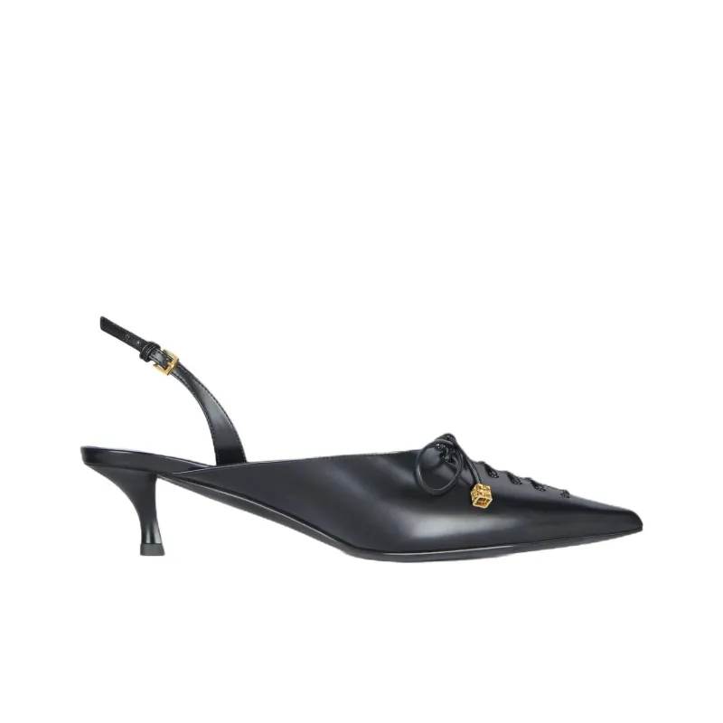 Givenchy Lace up Slingbacks Black Women's-1