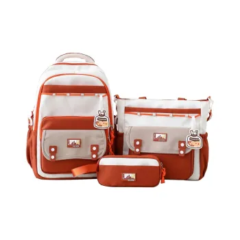 OUZIHUANG Nylon Combo Set Medium Size Unisex Multicolor