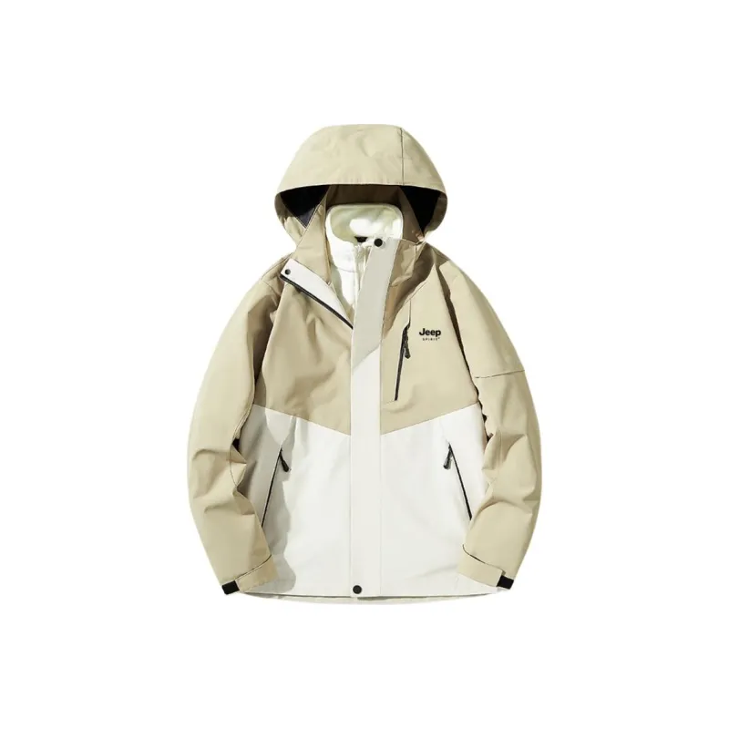 JEEP SPIRIT Windproof, Water Repellent, And Rainproof Windbreaker Jacket Unisex-15