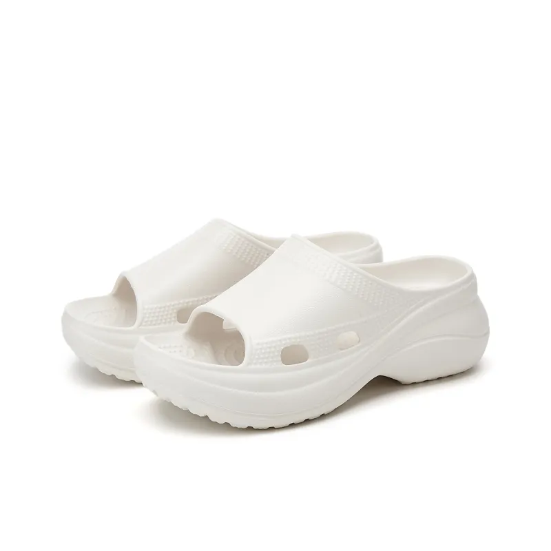 JOSINY Quiet Slip Resistant Odor Resistant Abrasion Resistant Antibacterial Cushioning Slide Slippers Women's-7