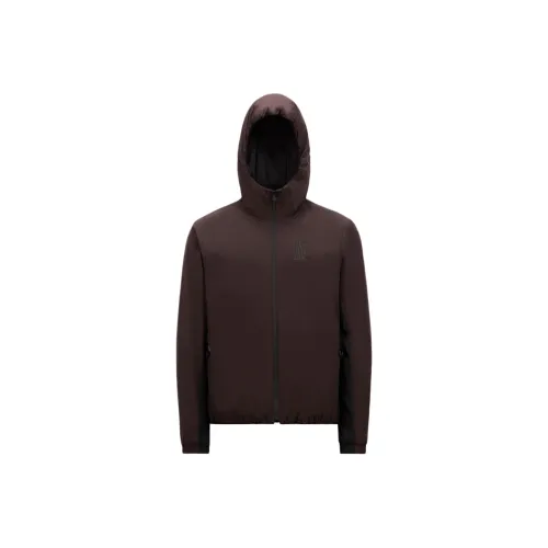 몽클레르 비센 패커블 후드 쉘 자켓 다크 브라운 - 24FW