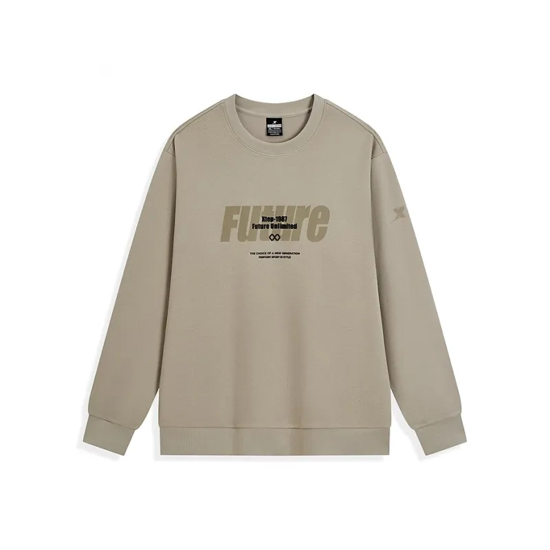 XTEP Sports Life Collection Sweatshirt Men's Maple Bridge-0