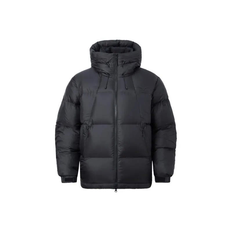 Mizuno Down Jackets Men Black-0