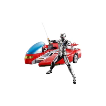 BANDAI Ultra Alloy Universe Criminal Kangba+Motorcycle Action Figures