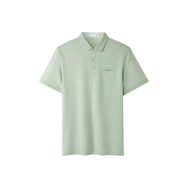 HLA The Mountain Is Not In The High Series Polo Shirt Unisex-14