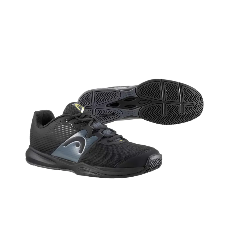 HEAD Sprint Team 3.5 Low Top Tennis Shoes Men's Black Gray-2