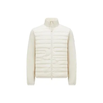 Moncler Snake Year Capsule Collection Down Jackets Men Ivory White