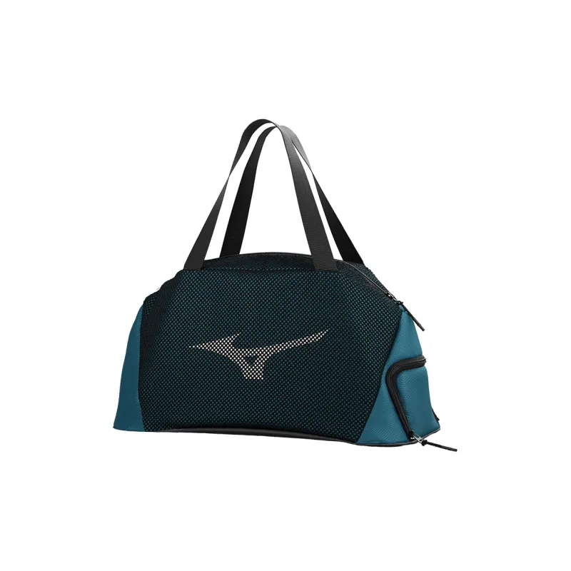 Mizuno Polyester Gym Bag Travel Bag Swim Bag Large Size Unisex Black/Blue/Yellow/Yellow Green-1