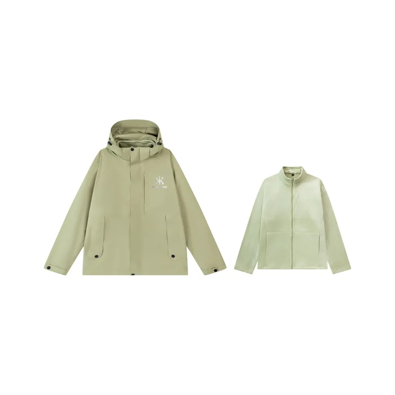 Kawasaki Water Resistant Windproof Wear Resistant Windbreaker Jacket Unisex-29