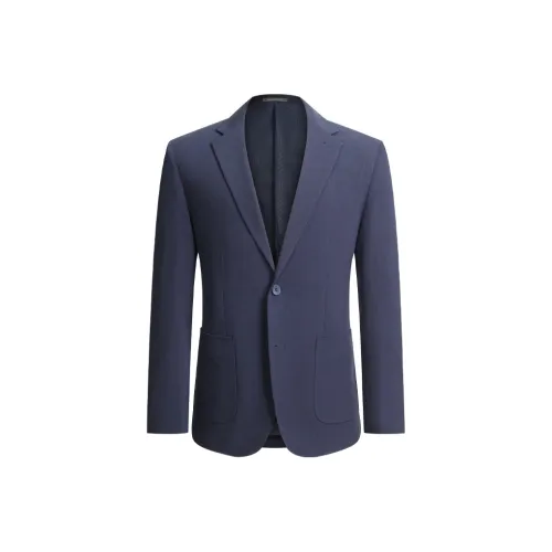 SHANSHAN Business Suit Men's Navy Blue
