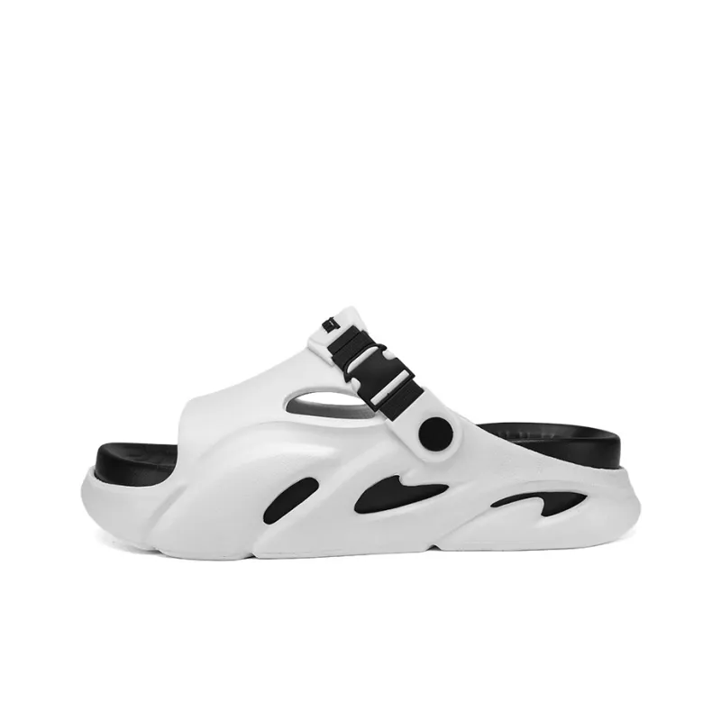 CAMOSI Beach Sandals Unisex Black Gray/White Black/Orange/Mint Green-4