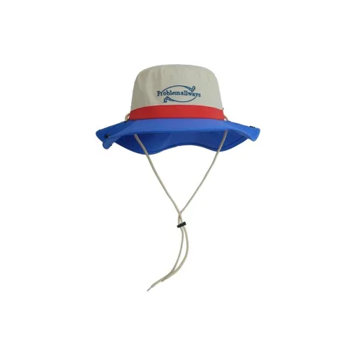 FREE RABBITⅡ Summer Sun Protection Drawstring Large Brim Mountaineering Cap Bucket hats Clips Unisex