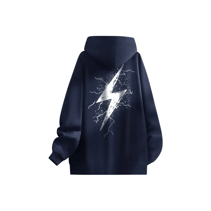 Kepu Sweatshirt Unisex Black White-102