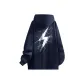 Navy Blue-White (Fleece-Lined)
