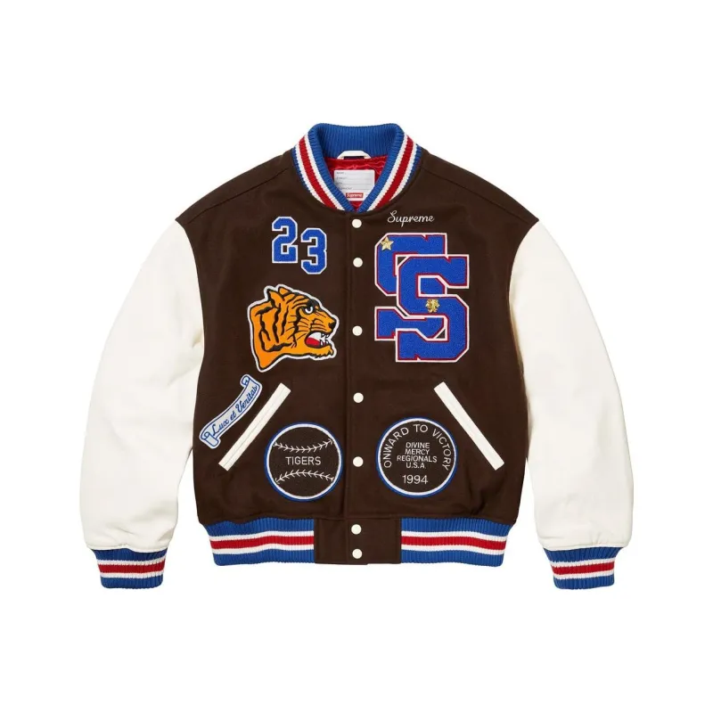 Supreme Tiger Varsity Jacket-6