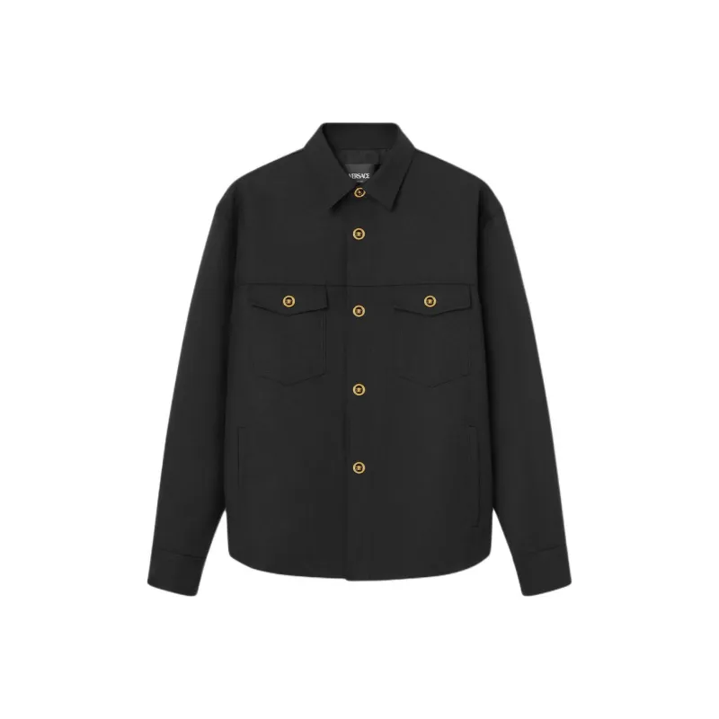 VERSACE Medusa Head Button Up Jacket-0
