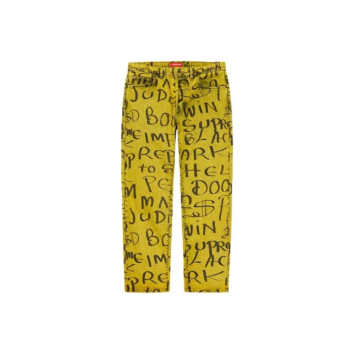 Supreme Black Ark Regular Jean-1