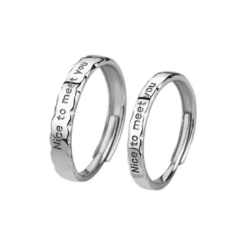 LAA 925 Sterling Silver Rings Unisex
