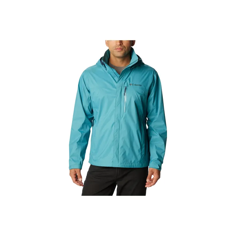 Columbia Pouration™ Jacket Men's Blue-0