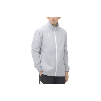 Asics Jackets & Coats Men's Gray