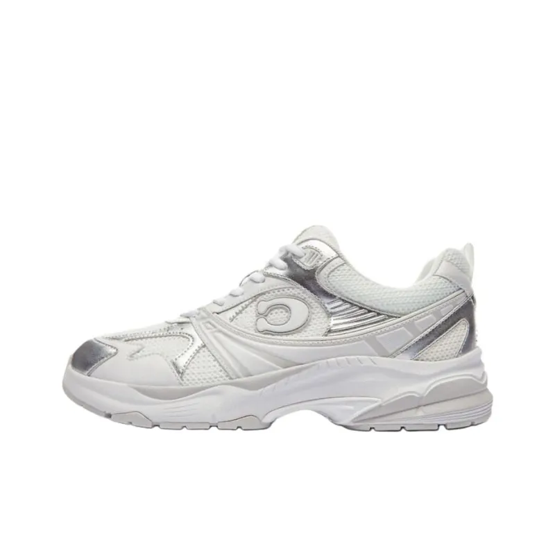 COACH Low Top Casual Shoes Men's Silver Gray-0
