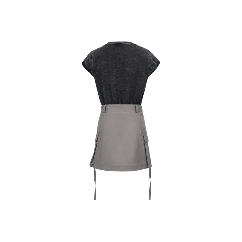 ONLY Short Sleeved Dress Women's H1Z Black-1