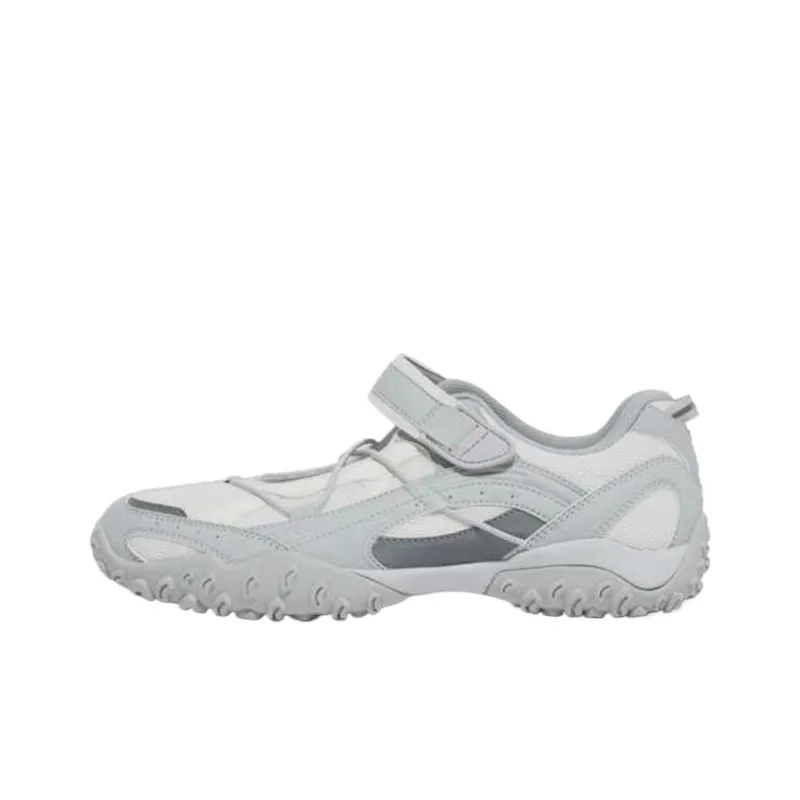 FILA Eshape Slip Resistant Low Top Casual Shoes Women's Gray-0