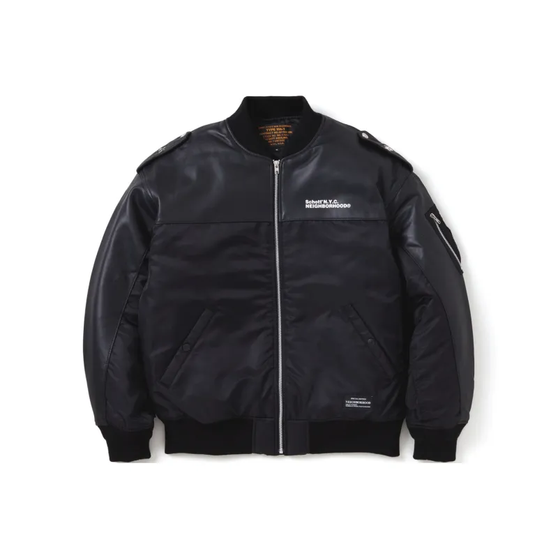 NEIGHBORHOOD Schott X Kostas Co-brand Jackets Unisex-0