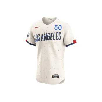 Nike x MLB Los Angeles DodgersDri-FIT ADV Mookie Betts City Connect Baseball Jacket Men's Cream
