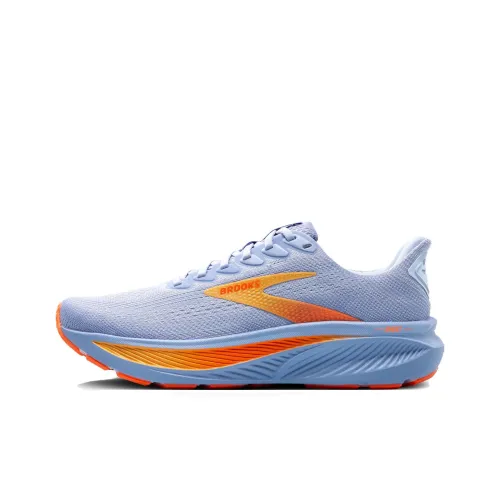 Brooks Anti Slip Wear Resistant Low Top Casual Running Shoes Women's Blue
