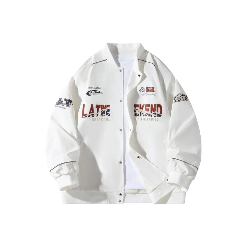 LA'T.WEEKEND Baseball Jacket Unisex-4