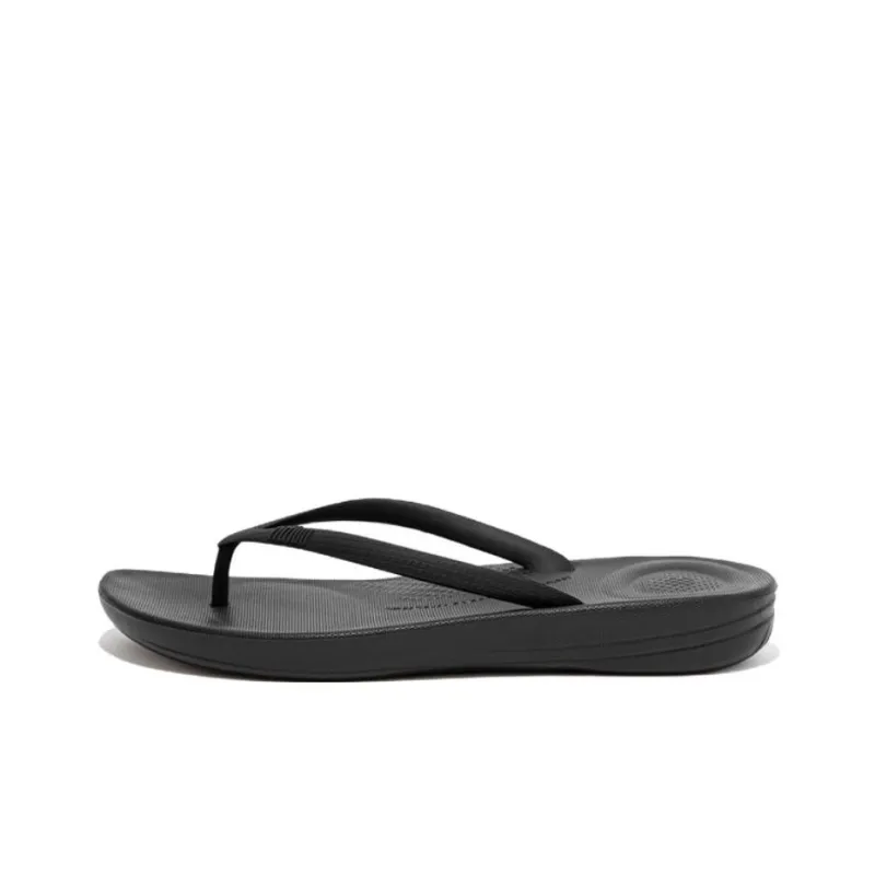 FITFLOP EVA Abrasion Resistant Flip Flops Women's Black-0