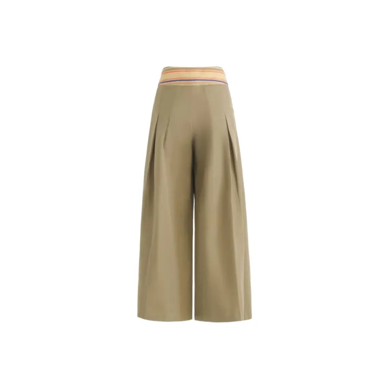 Rose Casual Pants Women's Khaki-1