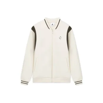 Le Coq Sportif Baseball Jacket Men's Original White